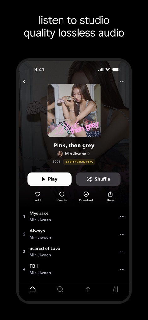TIDAL Music: HiFi Sound - Lossless Audio Details