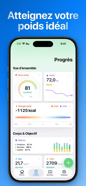 Micron: Compter les Calories iPhone screenshot 3