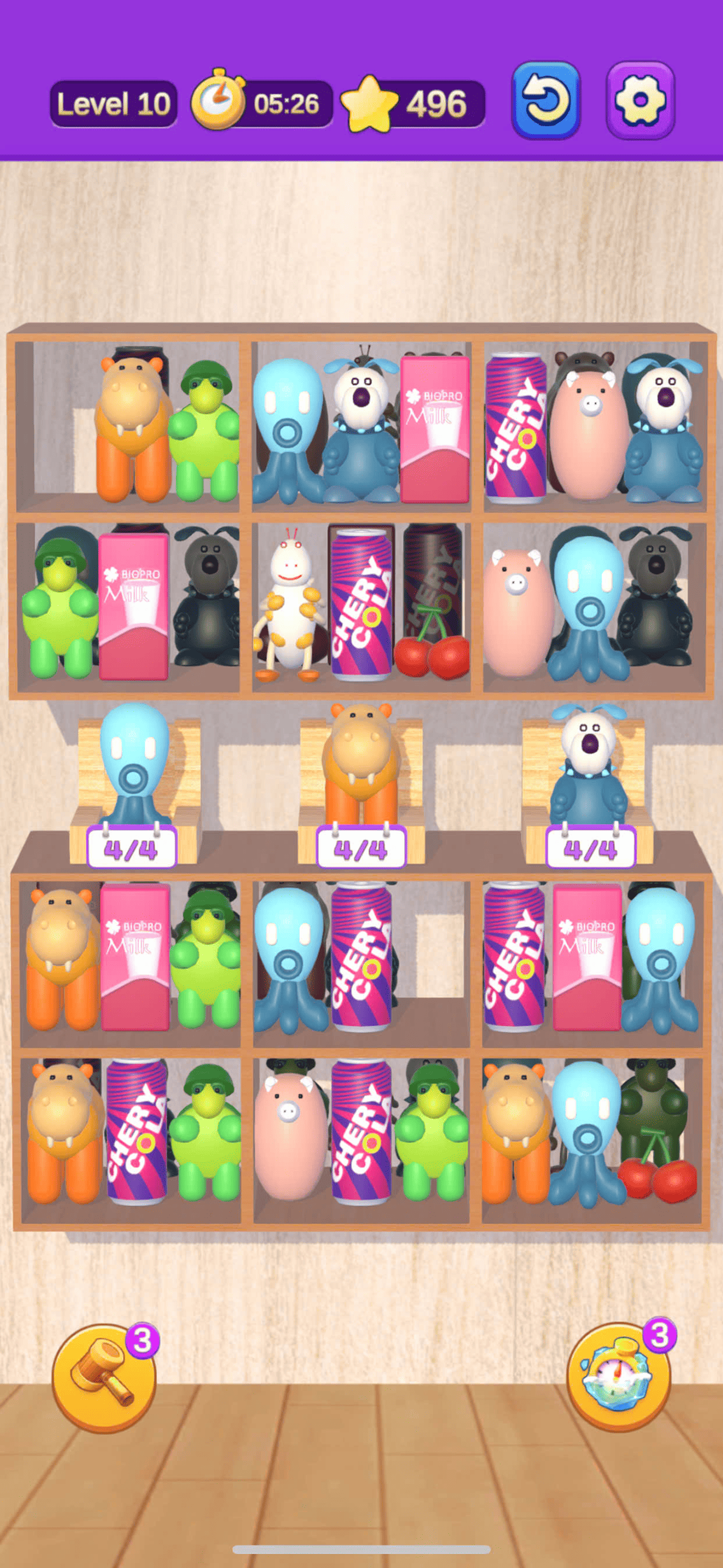 Triple Good Sorting 3D screenshot 5