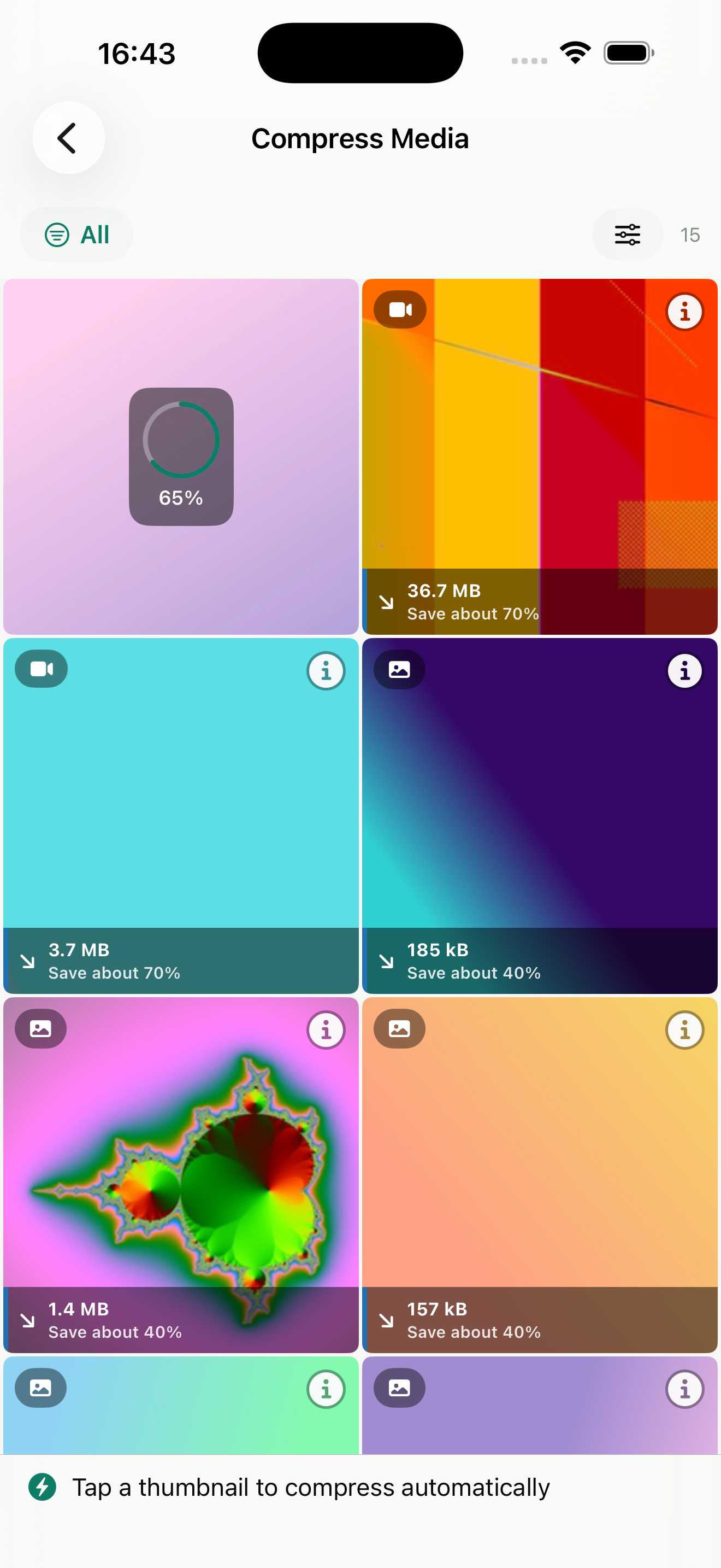 Slim: Photo & Video Compressor screenshot 4