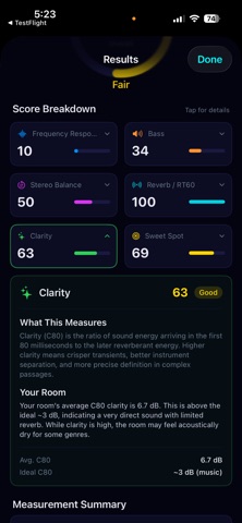 SonarRoom Audio Analysis Tool Screenshot 4 of 10