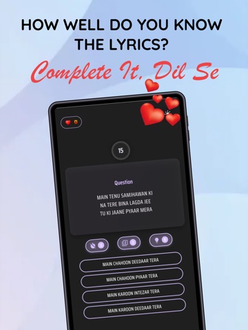 Bollywood Quiz: Guess The Song iPad screenshot