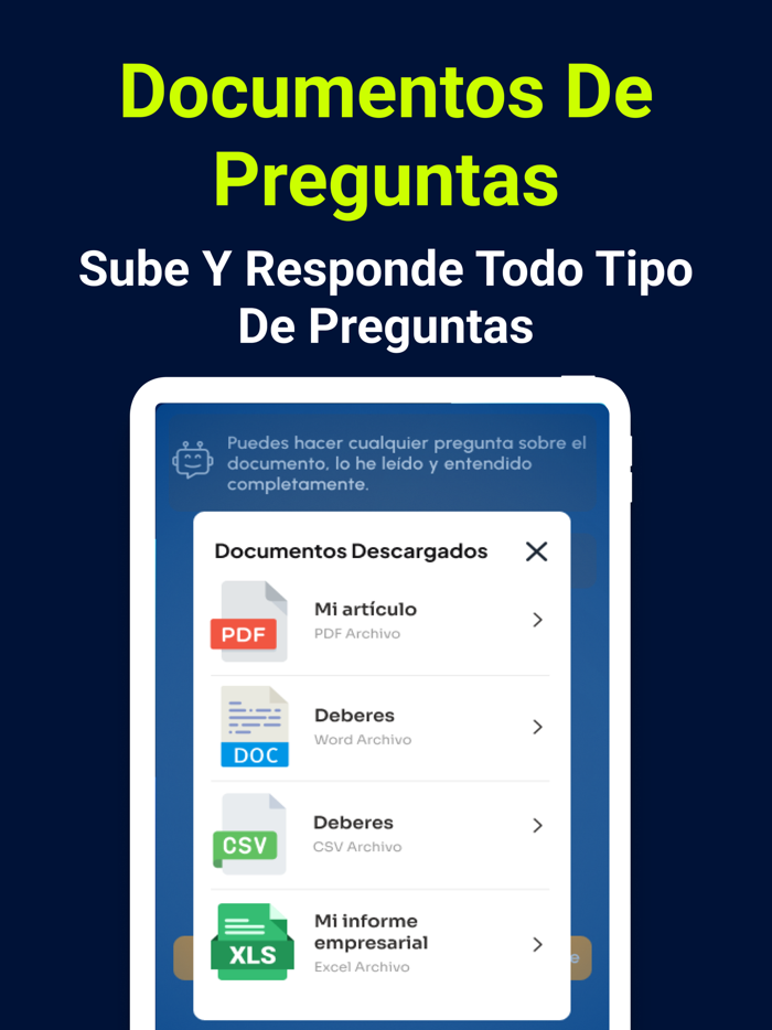 ChatPDF AI Escanear y Resumir