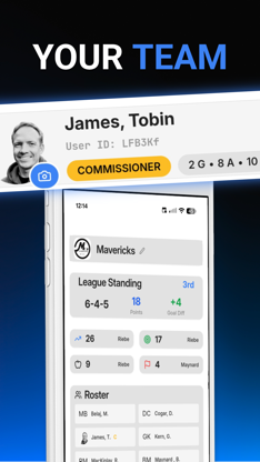 Roster Hockey screenshot 2