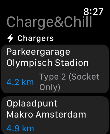 Charge&Chill: Find EV Charger