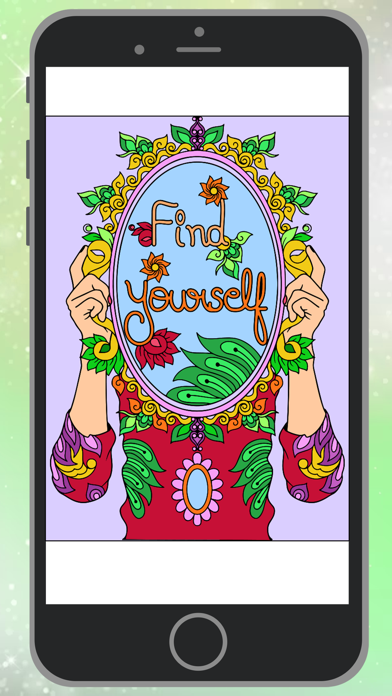 Quotes Coloring Book Screenshot