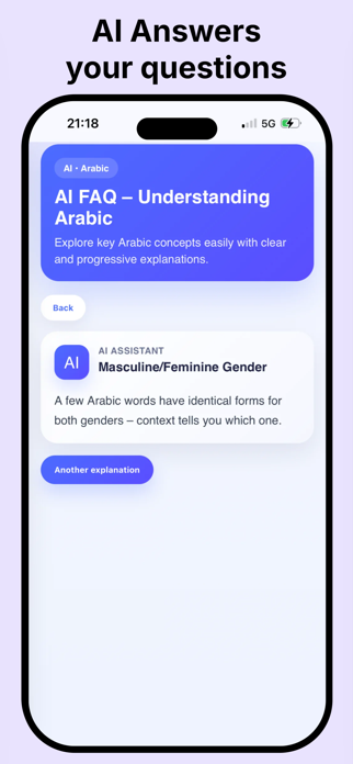 Learn Arabic AI Screenshot 5 of 5