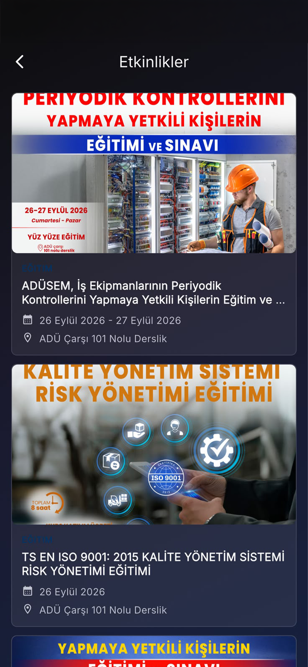 ADÜ Kampüs Cepte screenshot 7