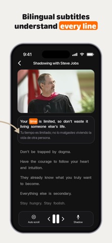 SpeakFox: Shadowing English Screenshot 4 of 4