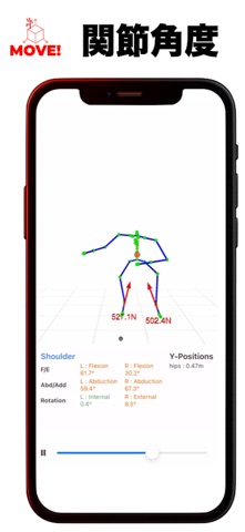 MOVE! - 3D Motion Analysis のスクリーンショット
