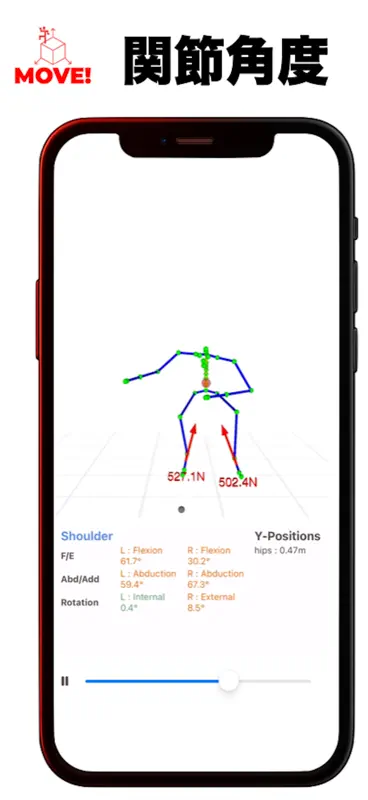 MOVE! - 3D Motion Analysis screenshot 2 of 5