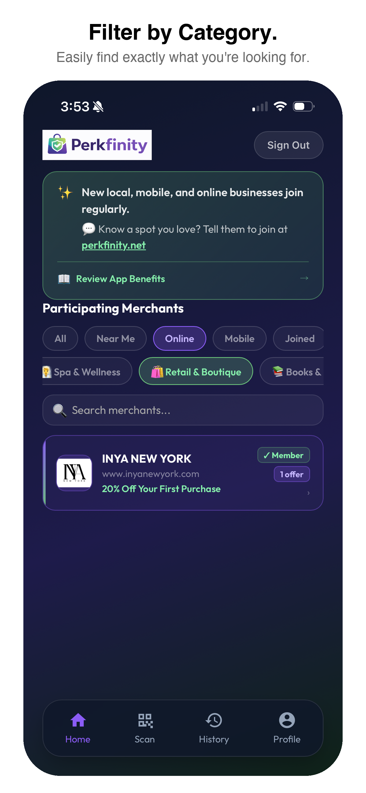 Perkfinity Privacy-First Perks screenshot 9
