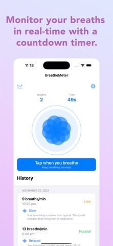 BreatheMeter Screenshot 5 of 8