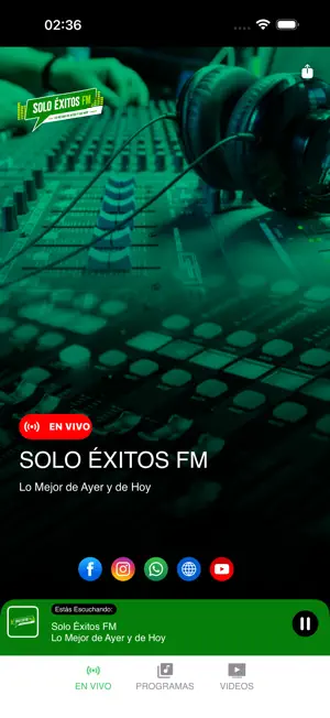 Solo Exitos FM screenshot 2