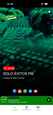 Solo Exitos FM Screenshot 2 of 3