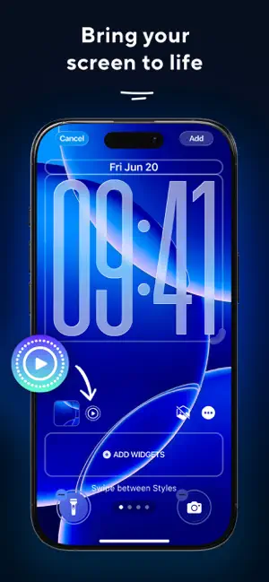 Live Screen 26 iPhone screenshot 1