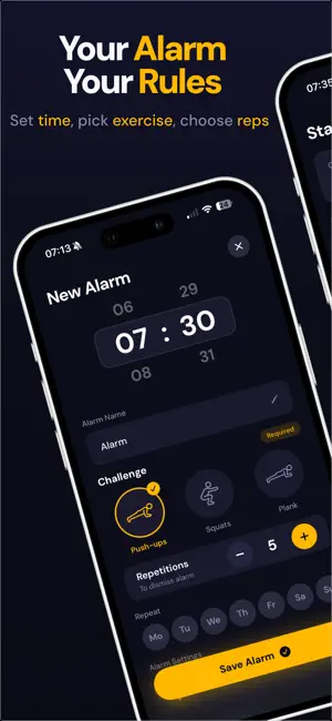 Rampit - No Snooze Alarm Clock screenshot 4