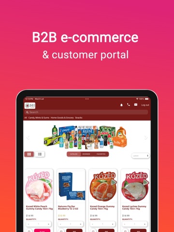I & H Wholesale iPad screenshot