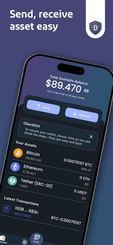 Bitcoin Wallet : BTC & Crypto Screenshot 1 of 6