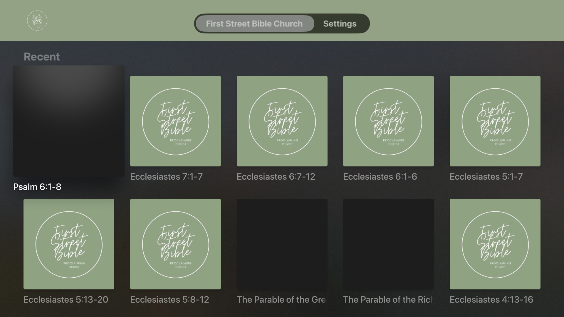 First Street Bible Church screenshot 15