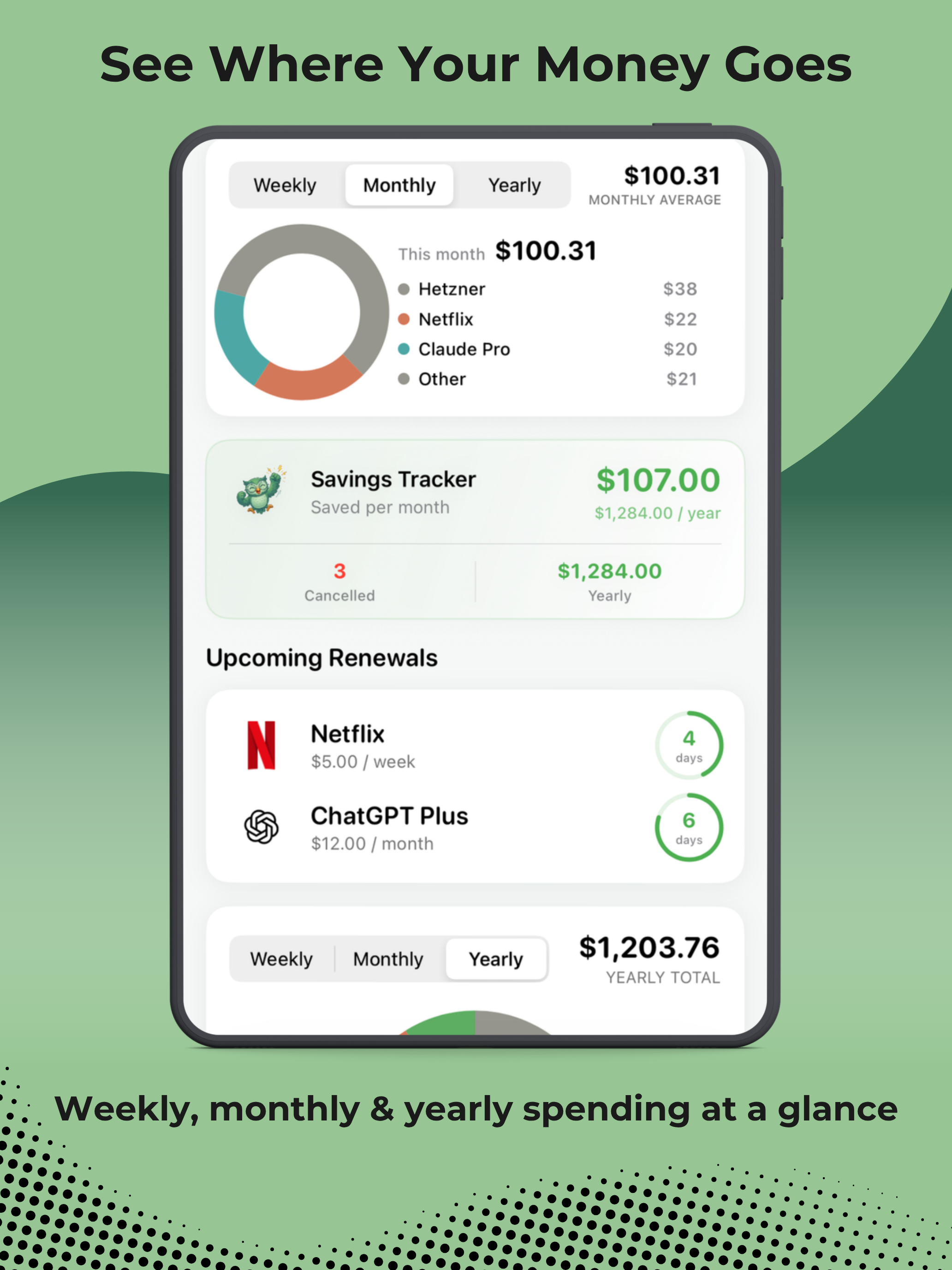 Subscription Manager - SubLess screenshot 8