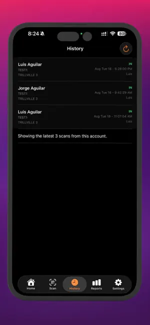 KwiqPass Organizers screenshot 4