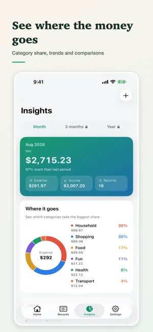 Expense Tracker: Budget Book screenshot 3