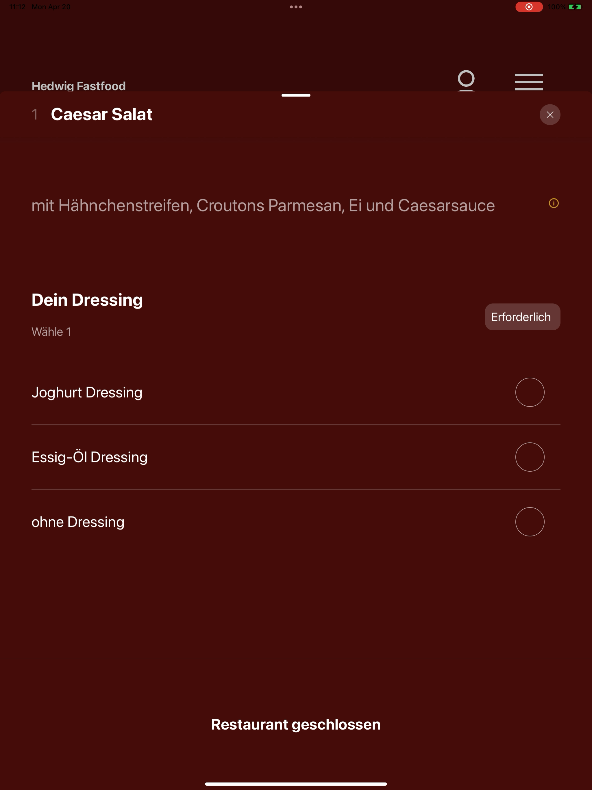 Hedwig Fastfood screenshot 8