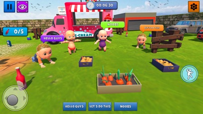 Naughty Baby Walker Simulator Screenshot