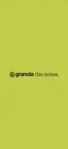 Granola: Screenshot 8 von 8