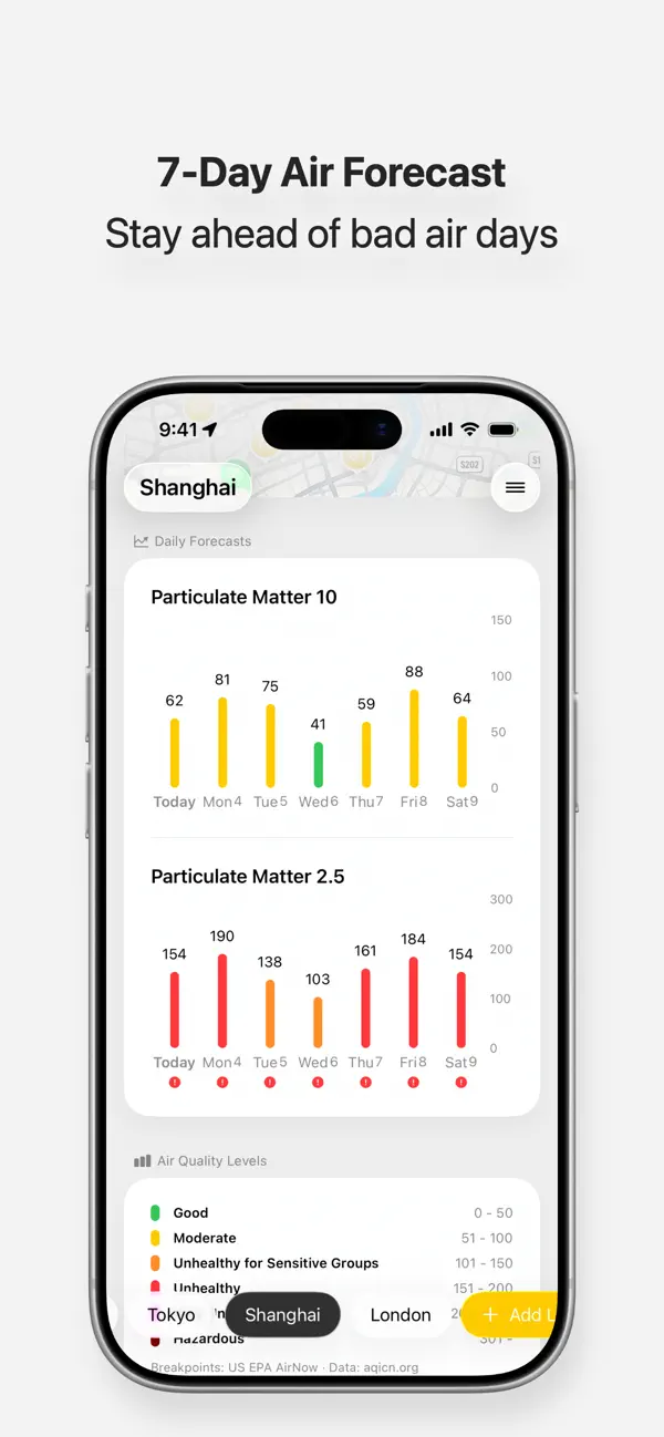 Dusty - Air Quality Visuals Screenshot 4