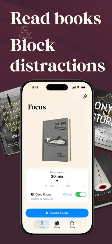 Actually Read: Focus Reader screenshot 1 of 4