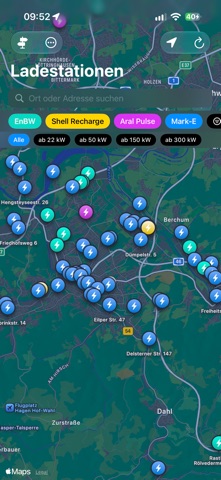 ChargeFinder Deutschland screenshot 1