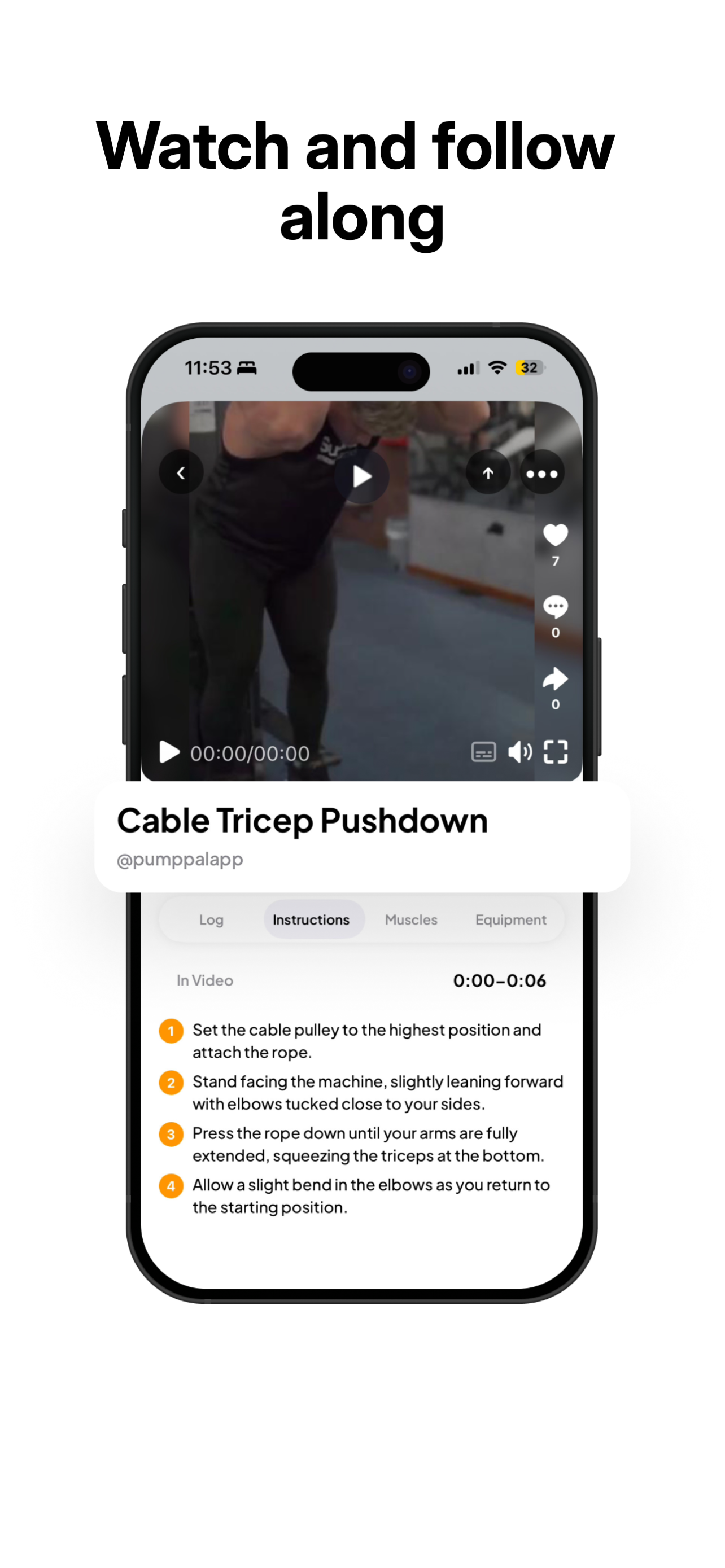 PumpPal: Save & Plan Workouts