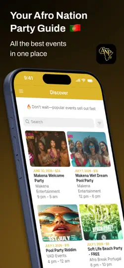 Screenshot von ANParties auf dem iPhone 1
