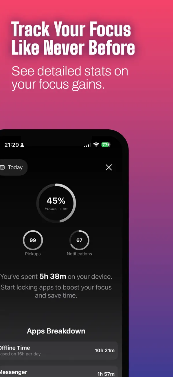 #5. Slice: Screen Time & App Locks (iOS) 由: Zentropi LLC