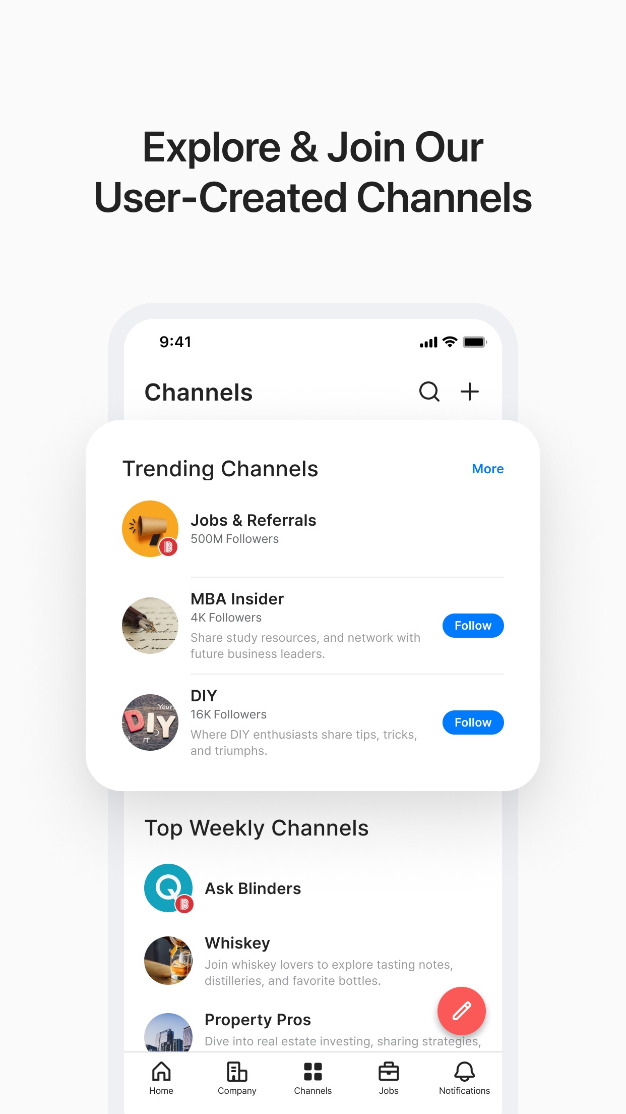 Blind - Professional Community screenshot 4