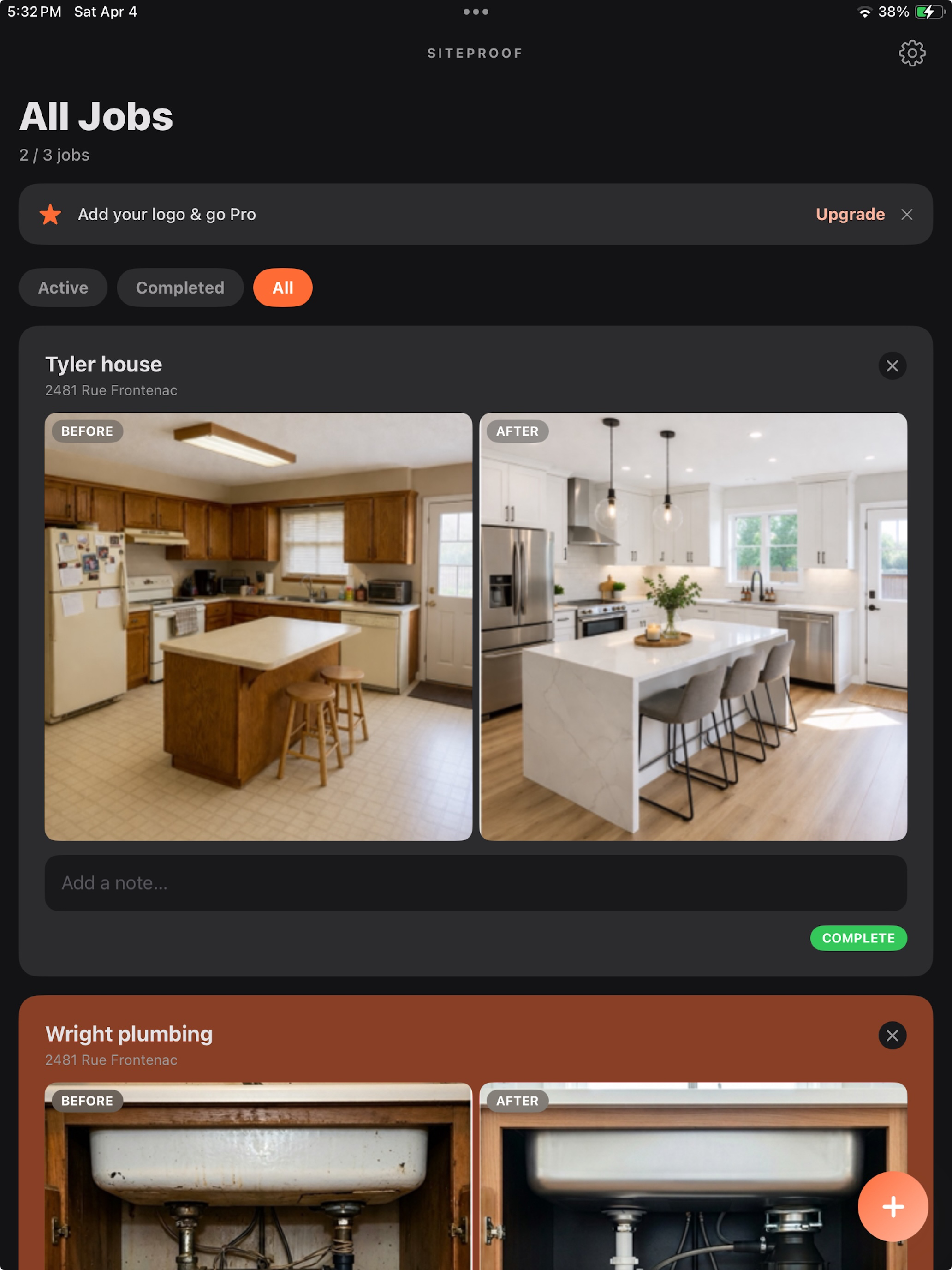 Before After Photo - SiteProof screenshot 11