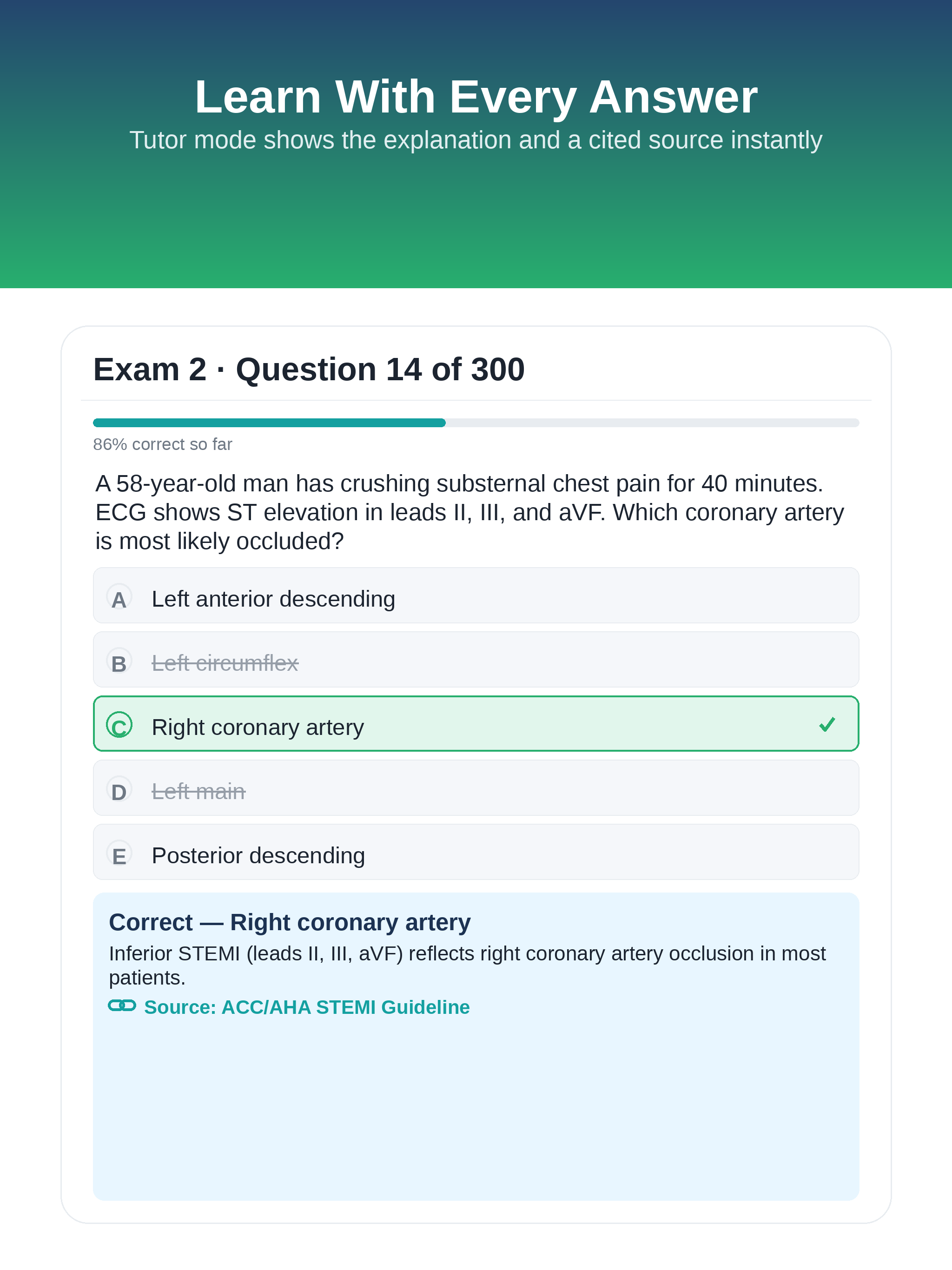 PANCE Prep Review & Exams screenshot 15