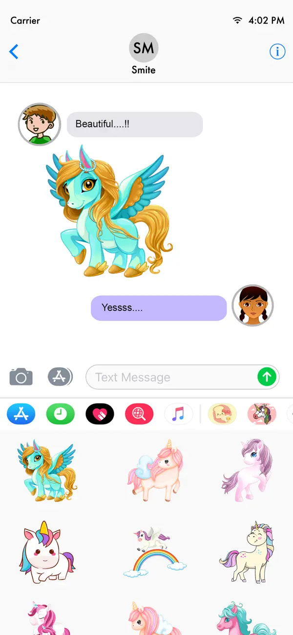 Screenshot #3 pour Charismatic Rainbow Unicorn