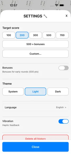 DobleSeis: Domino Scoreboard screenshot 4