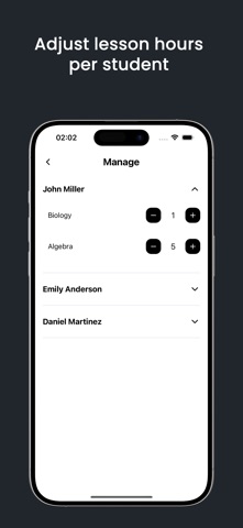 Simple Lesson Manager screenshot