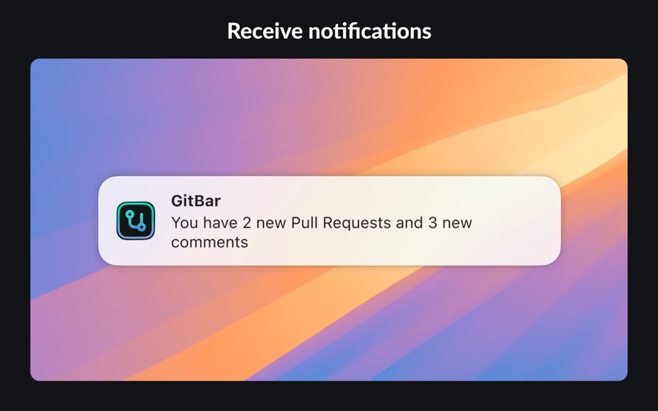 #7. GitBar (macOS) 作者: Thomas Lamars