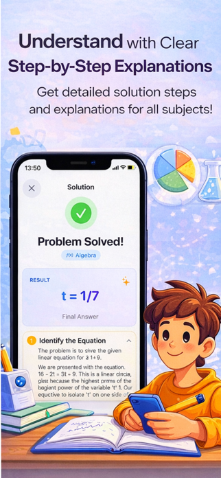 Math Problem Solver : Genius Screenshot 3 of 6