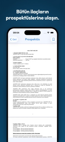 İlaçlar & Prospektüsler iPhone screenshot