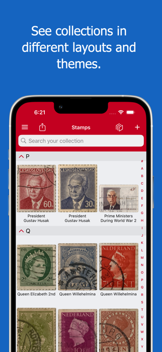 iCollect Stamps: Scanner List Screenshot 3 of 6