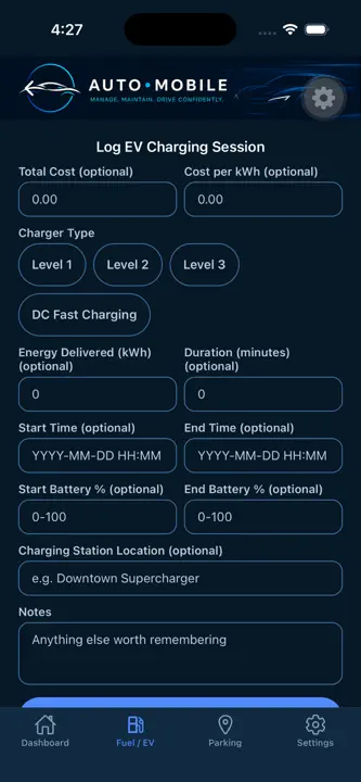 Auto-Mobile: Vehicle Tracker screenshot 7