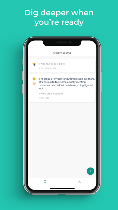 Anxiety Journal- CBT Prompts Screenshot