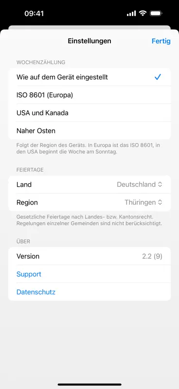 Kalenderwoche KW screenshot 4 of 5