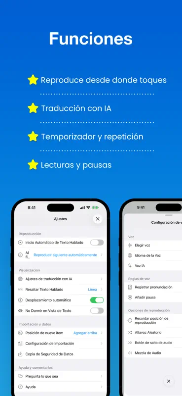 Voicepaper: Texto a Voz en PDF screenshot 10 of 10